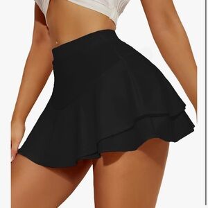 Avidlove High Waist Pleated Mini Skirt A Line Skater Skirts - WORN ONCE